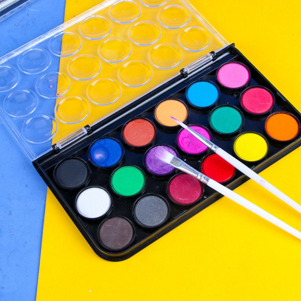 12/18/24/36Colors Solid Waterc - Watercolor Paint Set Solid Pigment 评论和价格