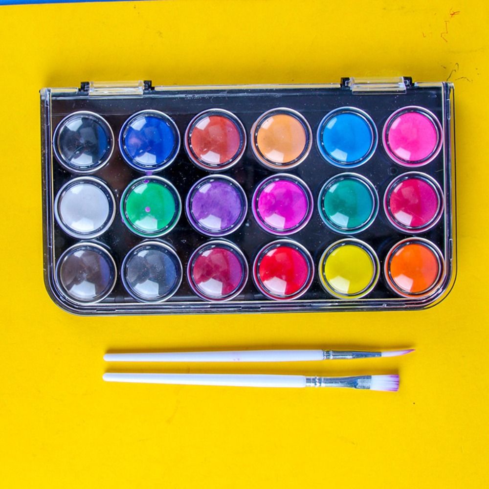 12/18/24/36Colors Solid Waterc - Watercolor Paint Set Solid Pigment 评论和价格